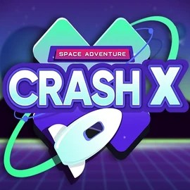 Enjoy Crash X by Turbo Games – logo hosted on harrycasinoo.com