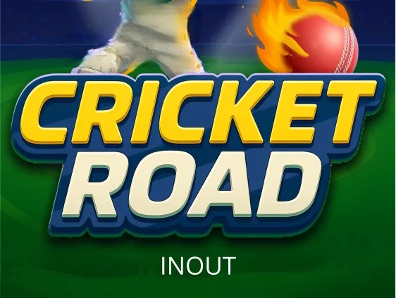Cricket Road online game logo by InOut on harrycasinoo.com