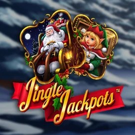 Jingle Jackpots logo by Dragon Gaming Harry Casino