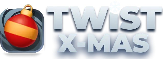 Official Casino Games logo: Twist X-mas by InOut at Harry Casino