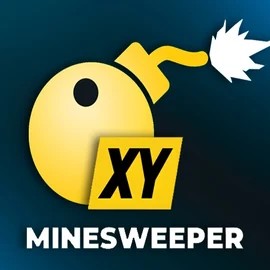 Minesweeper XY slot logo by BGAMING at Harry Casino