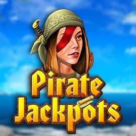 Pirate Jackpots by Belatra Games, showcased at harrycasinoo.com – game logo