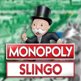 Slingo Monopoly slot visual from Gaming Realms available on harrycasinoo.com