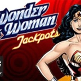 Wonder Woman Jackpots casino game by Amaya – featured logo at Harry Casino